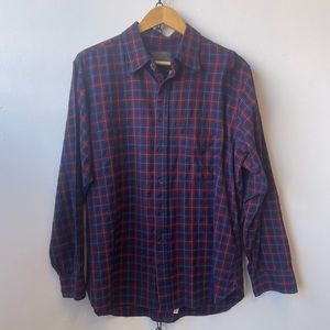 100% wool Pendleton lightweight button up shirt, size XL made in USA